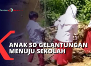 Anggota DPR RI Dapil Riau II Tinjau Lokasi Video Viral Anak SD Bergelantungan