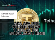 Nitizen Heboh! 1 Dollar USD Turun Jadi 8 Ribu!