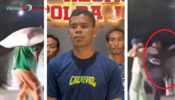 Viral! Mandor Tendang Kuli Panggul Bak Pendekar Kungfu