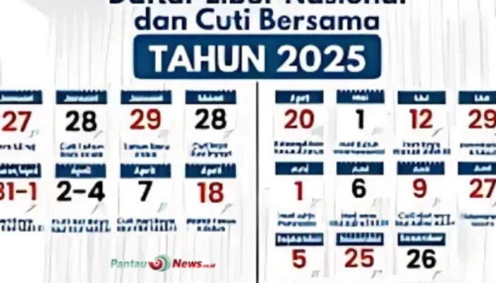 Catat! Ini Jadwal Libur dan Cuti Bersama Lebaran 2025!