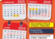 Jadwal Libur Sekolah Lebaran 2025 Dimajukan, Siswa Dapat Jatah 19 Hari!