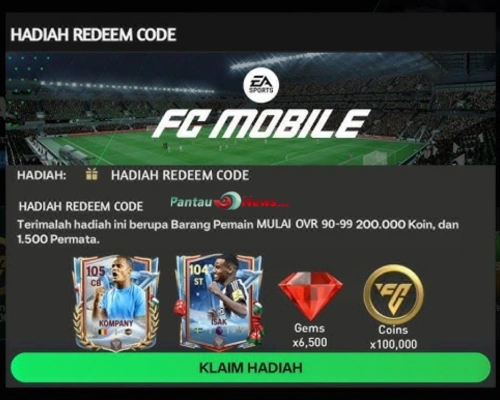Buruan Klaim! Redeem Code FC Mobile Hari Ini, Dapatkan Koin dan Pemain Bintang!