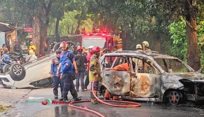 Anggota ORMAS GRIB Ngamuk Bakar Mobil Polisi!