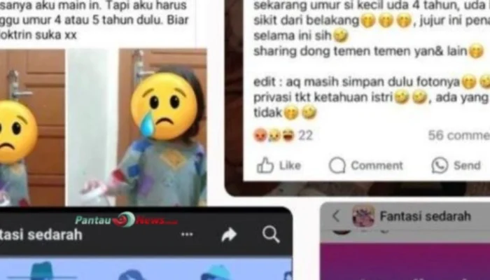 Viral Grup Fantasi Sedarah di Facebook, Deretan Kasus Inses Guncang Publik!