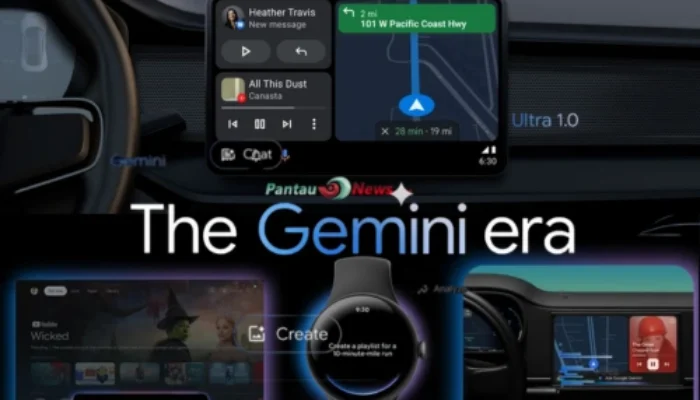 Gemini AI Gaspol di Dasbor Mobil! Yuk, Intip Fitur Keren dari Google!