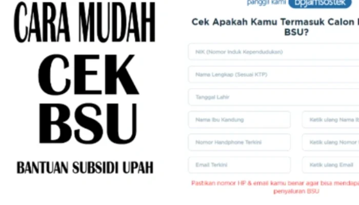 Cara Cek Penerima BSU 2025, Simak Ini Caranya!