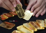 Emas Antam Melonjak Rp14.000 ke Rp1,938 Juta per Gram