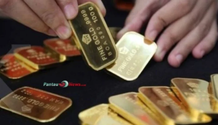 Emas Antam Melonjak Rp14.000 ke Rp1,938 Juta per Gram