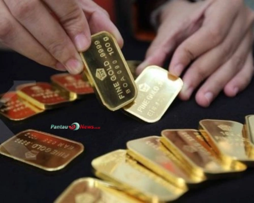 Emas Antam Melonjak Rp14.000 ke Rp1,938 Juta per Gram