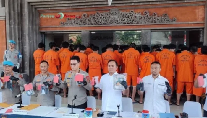 Polda Bali Bongkar Sindikat Love Scamming Internasional, 38 Pelaku Ditangkap