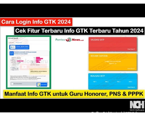Mudah & Cepat! Cara Login Info GTK 2024!