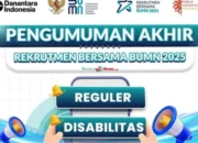 Ini Cara Cek Hasil Akhir Rekrutmen Bersama BUMN 2025