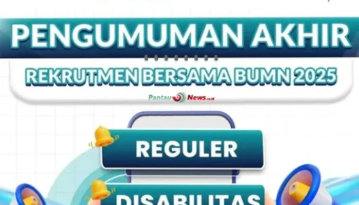 Ini Cara Cek Hasil Akhir Rekrutmen Bersama BUMN 2025