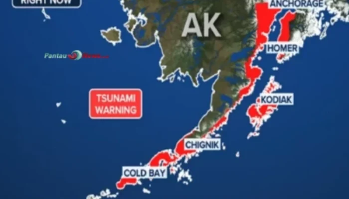 Gempa Dahsyat Magnitudo 7,3 Guncang Alaska AS, Peringatan Tsunami Dikeluarkan