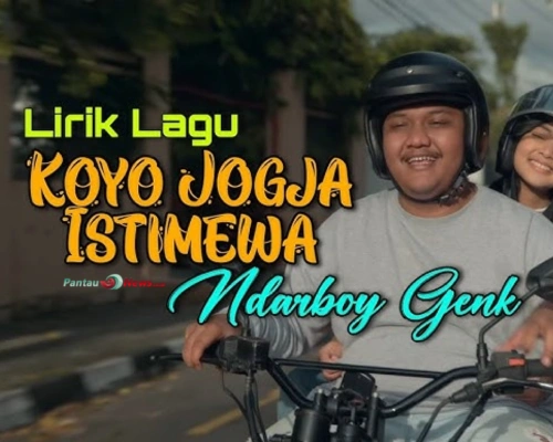 Lirik “Koyo Jogja Istimewa” Ndarboy Genk: Cinta dan Keindahan Yogyakarta dalam Nada