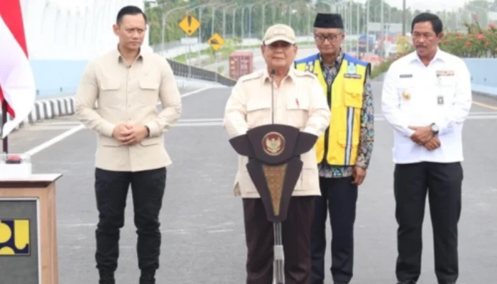 Presiden Prabowo Kunjungi Proyek Infrastruktur Strategis di Jawa Tengah