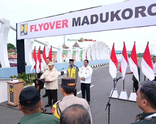 Presiden Prabowo Kunjungi Proyek Infrastruktur Strategis di Jawa Tengah