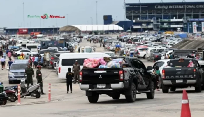 Sirkuit MotoGP Buriram Jadi Tempat Penampungan Ribuan Pengungsi Thailand-Kamboja