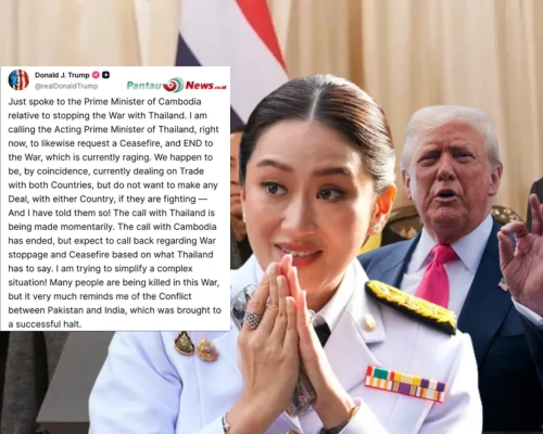 Trump Ancam Thailand: Gencatan Senjata Kamboja atau Perdagangan Dibekukan!