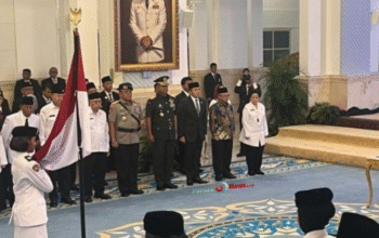 76 Paskibraka 2025 Resmi Dikukuhkan di Istana, Disaksikan Megawati!