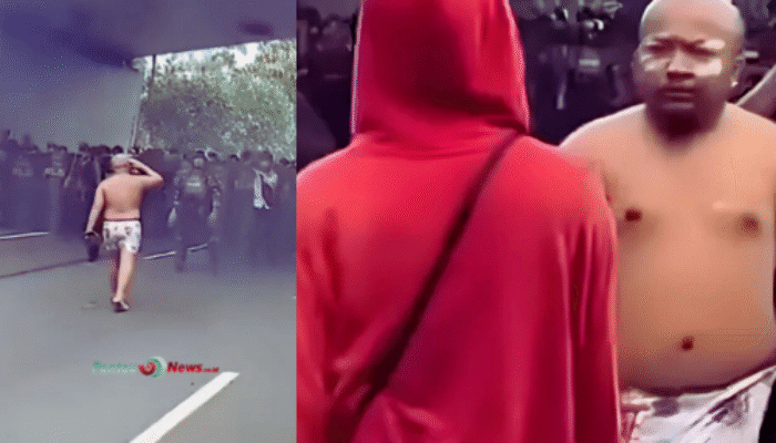 Bang Pascol Viral Ikut Demo DPR Ricuh 25 Agustus: Streamer Kolor Putih di Garis Depan!