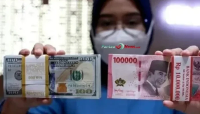 Rupiah Menguat Tipis ke Rp16.300 per Dolar AS, Pasar Tunggu Sinyal The Fed