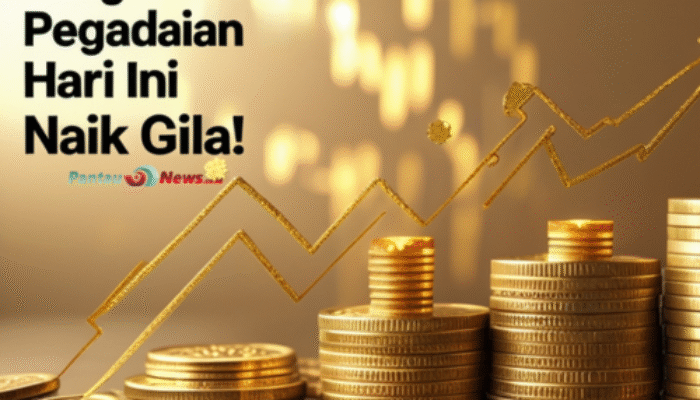 Harga Emas Pegadaian Hari Ini Naik Gila