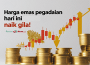 Harga Emas Pegadaian Hari Ini Naik Gila