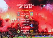 Jadwal Sepak Bola Malam Ini 26-27 September 2025