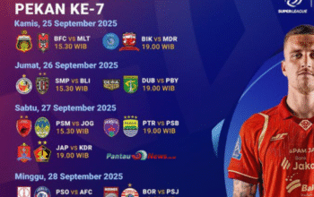 Jadwal Lengkap BRI Super League 2025/2026