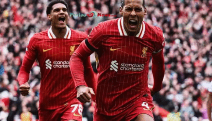 Liverpool Dramatis Balikkan Skor: Van Dijk Bawa The Reds Menang