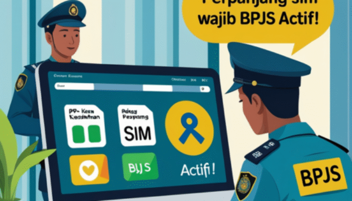 Perpanjang SIM Wajib BPJS Kesehatan Aktif!