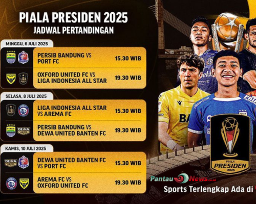 Jadwal Lengkap Piala Presiden 2025