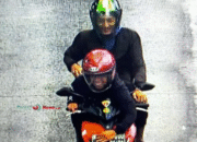 Pemotor Nekat Tutup Plat Nomor Pakai Daun dan Lakban, Hindari ETLE?